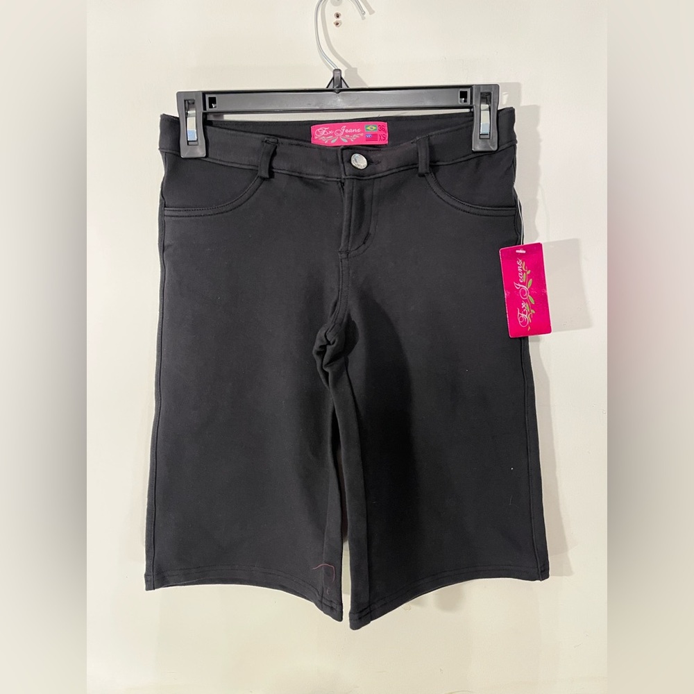Knit Capris-blk